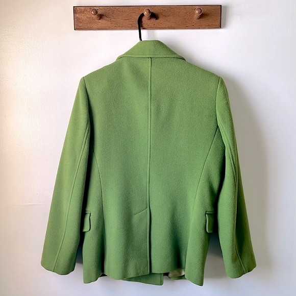 Green Peacoat - Women’s - Size 4 - Picture 3 of 5